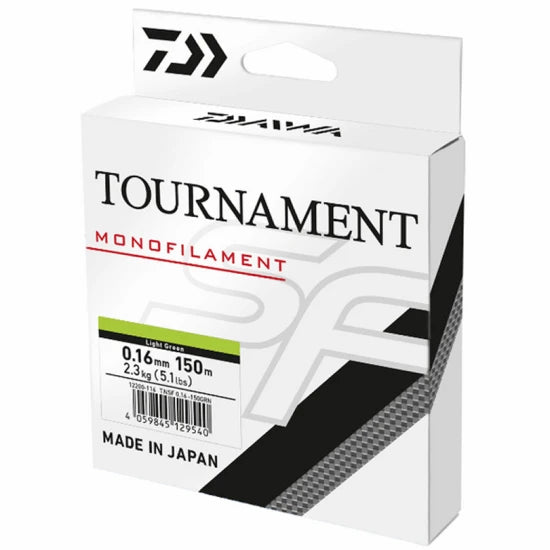 Fir Monofilament Daiwa Tournament Sf 0.26mm, 5.7kg, 150m, Green