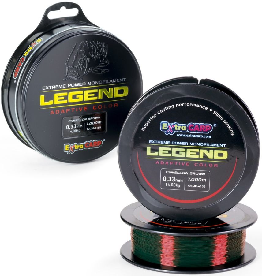 Fir Monofilament Extra Carp Line Legend, Brown, 11.00kg, 0.28mm, 1000m