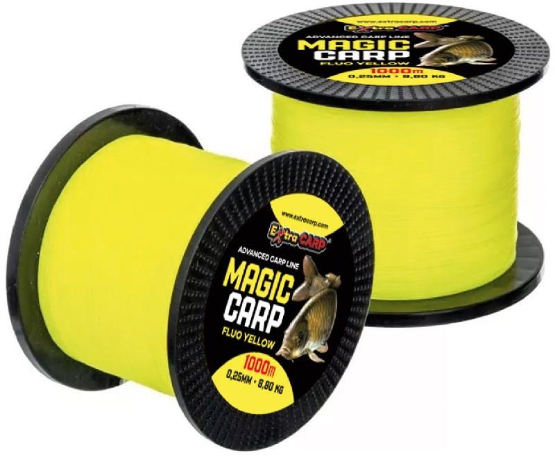 Fir Monofilament Extra Carp Magic Yellow, 18.70kg, 0.40mm, 1000m