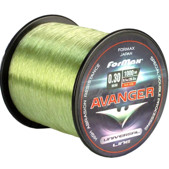 Fir Monofilament Formax Avanger, Olive, 9.91kg, 0.30mm, 1000m
