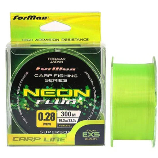 Fir Monofilament Formax Carp Neon Fluo, 0.22mm, 300m