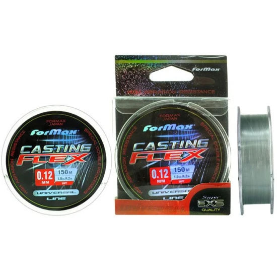 Fir Monofilament Formax Casting Flex, Gri, 6.40kg, 0.22mm, 150m