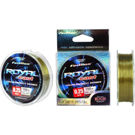 Fir Monofilament Formax Royal Cast, Verde-masliniu, 3.75kg, 0.16mm, 150m