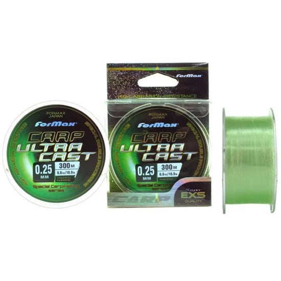 Fir Monofilament Formax Ultra Cast, Green, 9.90kg, 0.28mm, 300m