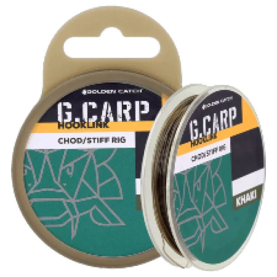 Fir Monofilament Golden Catch Chod Stiff Rig, 35lbs, 17kg, 20m