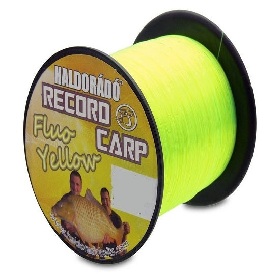 Fir Monofilament Haldorado Record Carp Fluo Yellow 0.22 mm / 900 m 5.8 kg