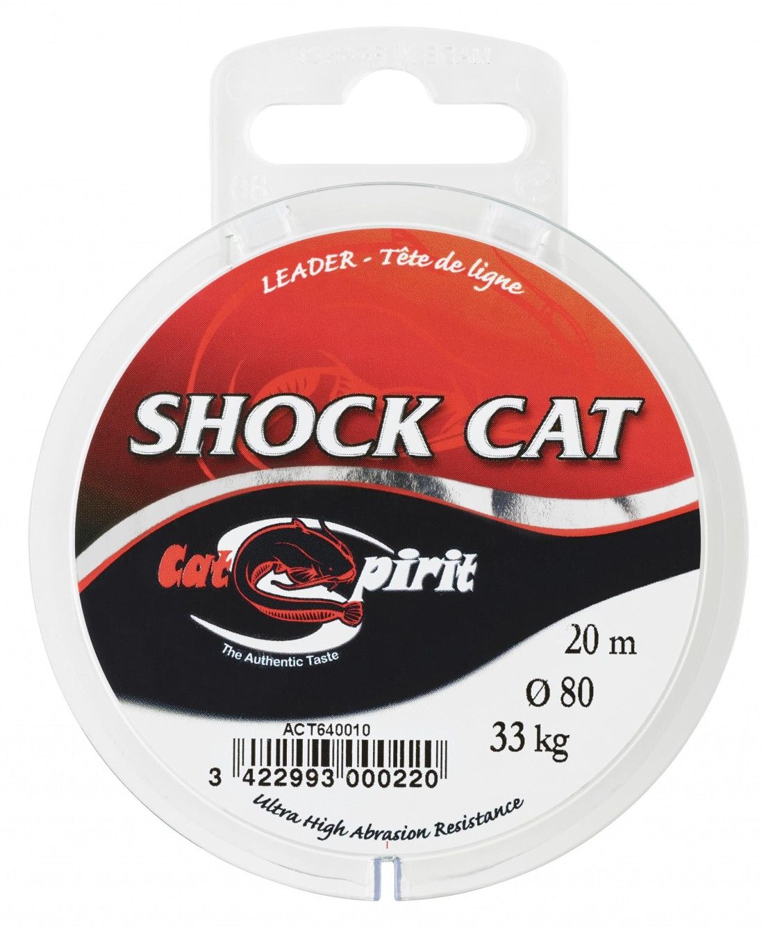 Fir Monofilament Inaintas Cat Spirit Shock Cat, 100kg, 20m