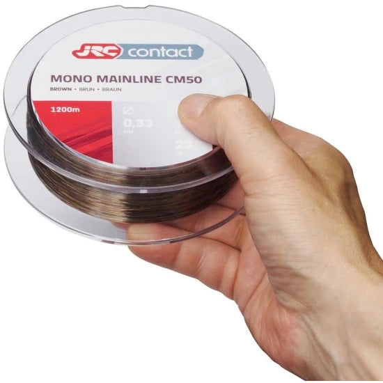 Fir Monofilament Jrc Contact Cm50 Crap, Brown, 10.5kg, 0.35mm, 600m