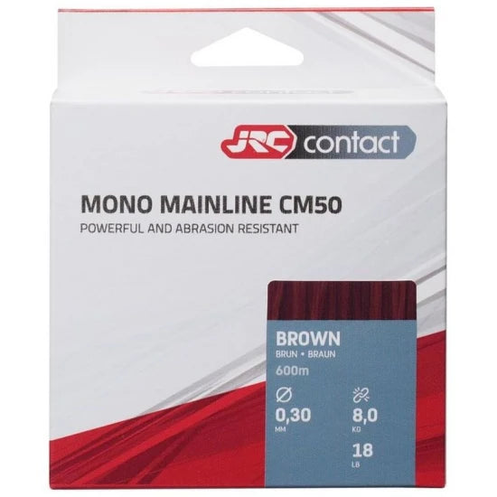 Fir Monofilament Jrc Contact Cm50 Crap, Brown, 7kg, 0.28mm, 1200m