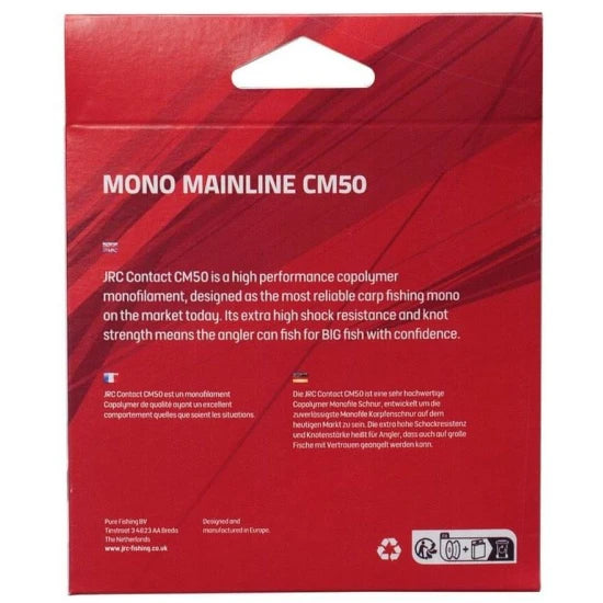 Fir Monofilament Jrc Contact Cm50 Crap, Hightviz Yellow, 8kg, 0.30mm, 600m