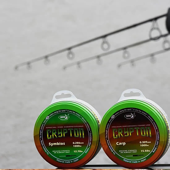 Fir Monofilament Katran Crypton Carp, Camo, 1000m, 0.371mm, 9.66kg