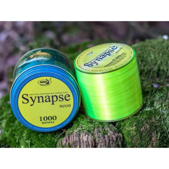 Fir Monofilament Katran Synapse Neon, Galben Neon, 0.286mm, 13.55lb/6.15kg, 1000m
