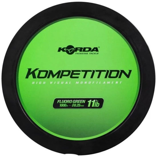 Fir Monofilament Korda Kompetition Mono, 5kg, 0.25mm, 1000m
