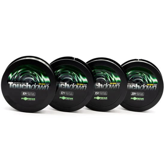 Fir Monofilament Korda Touchdown, Green, 12lbs/0.35mm, 1000m