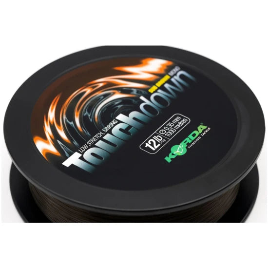 Fir Monofilament Korda Touchdown, Green, 20lbs/0.43mm, 1000m