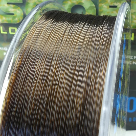 Fir Monofilament Kryston Score Longshot Mono, Dark Brown, 0.35mm, 20.0lbs/9.4kg, 1000m