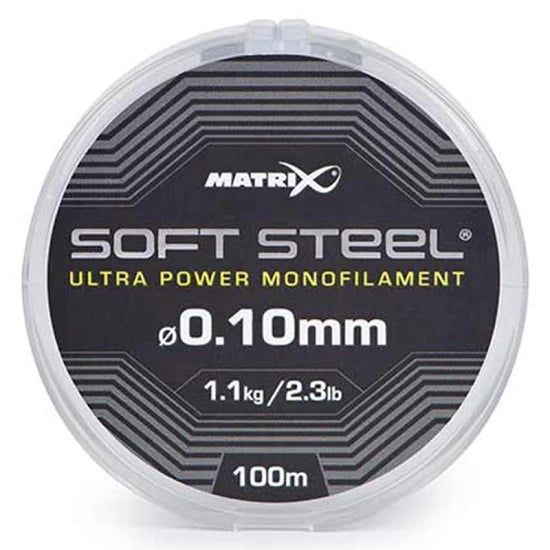 Fir Monofilament Matrix Soft Steel Ultra Power, 100m, 0.10mm
