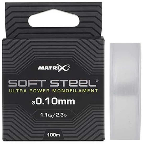 Fir Monofilament Matrix Soft Steel Ultra Power, 100m, 0.18mm