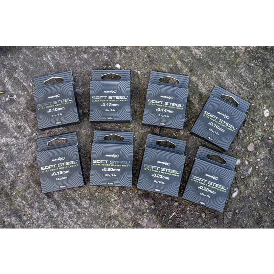 Fir Monofilament Matrix Soft Steel Ultra Power, 100m, 0.23mm