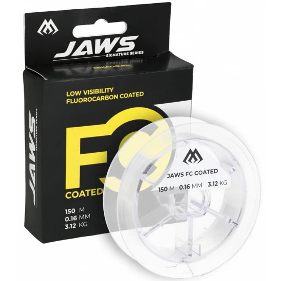Fir Monofilament Mikado Jaws Fluorocarbon Coated, Transparent, 0.20mm, 4.45kg, 150m