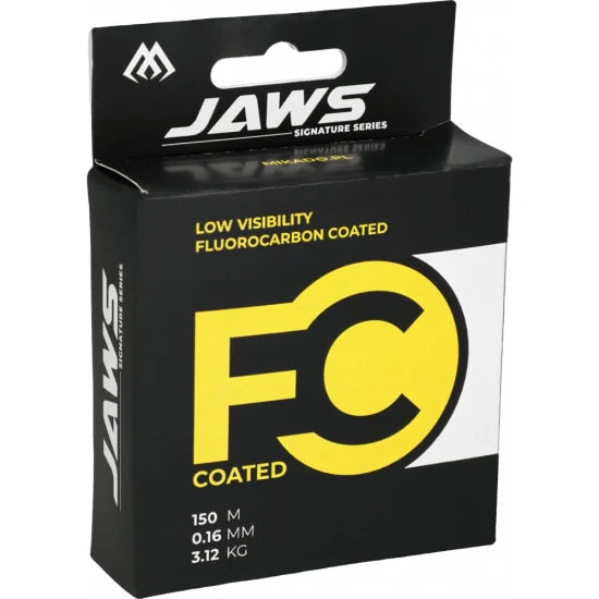 Fir Monofilament Mikado Jaws Fluorocarbon Coated, Transparent, 0.20mm, 4.45kg, 150m