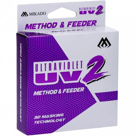 Fir Monofilament Mikado Ultraviolet Ii Method Feeder, Camo, 0.23mm, 10.75kg, 300m