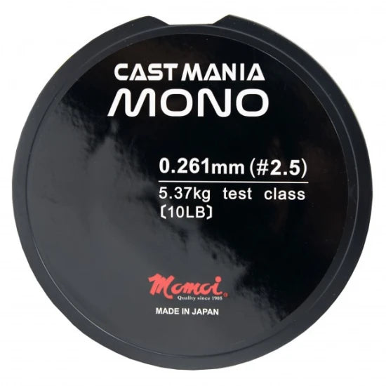 Fir Monofilament Momoi Cast Mania Mono, Flash Orange, 0.309mm, 7.20kg, 1200m