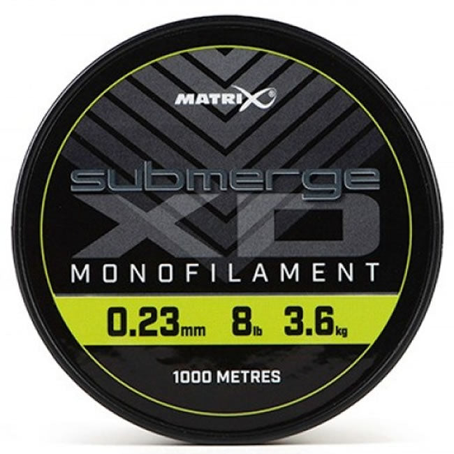 Fir Monofilament Matrix Submerge XD Bulk 0.23mm, 3.6kg, 1000m