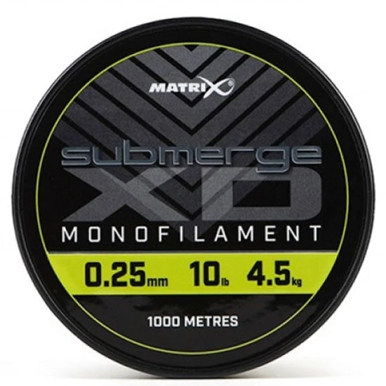 Fir Monofilament Matrix Submerge Xd Bulk 0.25mm, 4.5kg, 1000m