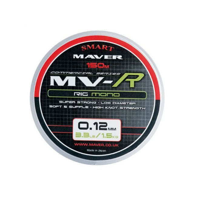 Fir Monofilament Maver UK FIR MV-R RIG MONO 150m 0.18mm 3.0kg