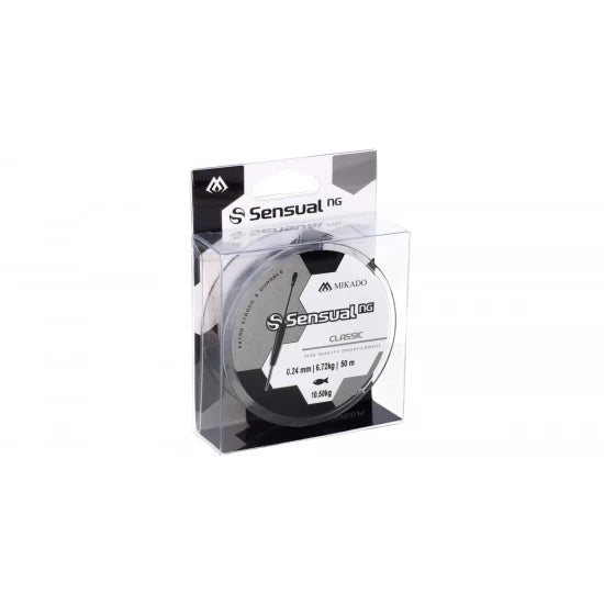 Fir Monofilament Mikado Sensual N.g. Classic Transparent 50m 0.20mm