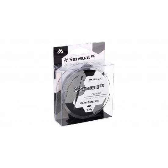 Fir Monofilament Mikado Sensual N.g. Classic Transparent 50m 3.5kg 0.14mm