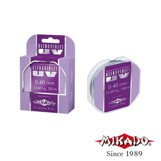 Fir Monofilament Mikado Ultraviolet 150m 0.16mm 3.75kg