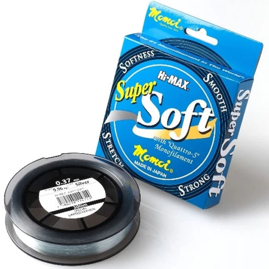Fir Monofilament Momoi Hi-max Super Soft 0.309mm, 150m, 7.17kg / 14.2kg