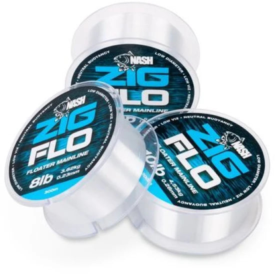 Fir Monofilament Nash Zig Flo, 15lbs-6.80kg, 0.35mm, 100m