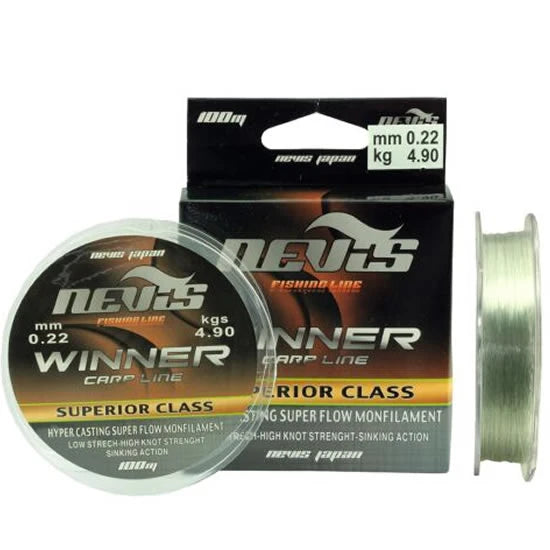 Fir Monofilament Nevis Winner, Clear, 100m, 0.28mm, 7.70kg