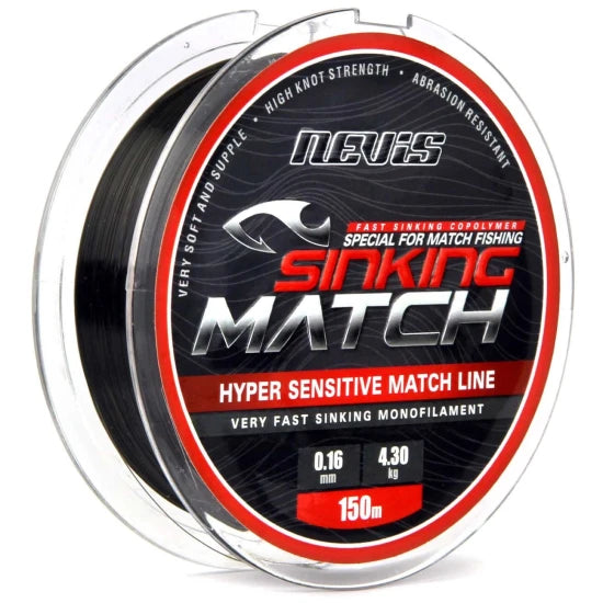 Fir Monofilament Nevis Sinking Match 0.16mm, 4.30 Kg, 150m
