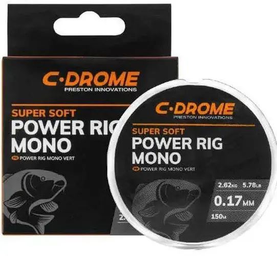 Fir Monofilament PRESTON C Drome Power Rig Mono, 0.17mm, 2.62kg, 150m