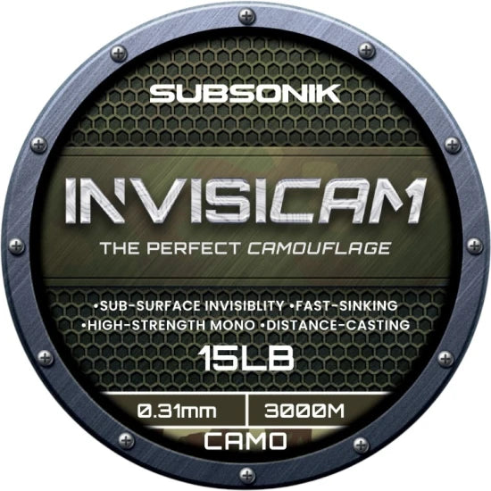 Fir Monofilament Sonik Invisicam, 3000m, 6.80kg, 0.31mm