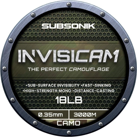 Fir Monofilament Sonik Invisicam, 3000m, 8.16kg, 0.35mm