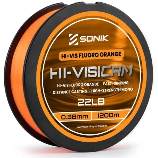 Fir Monofilament Sonik Orange, 15lbs, 0.31mm, 1200m