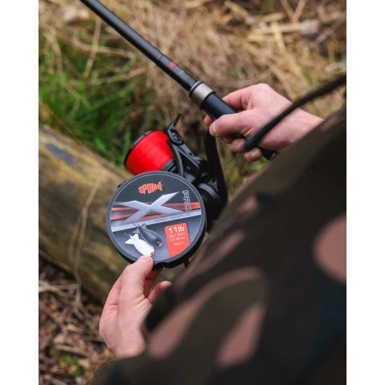 Fir Monofilament Spomb X Pro Mono Red, 5kg-11lbs, 0.26mm, 300m