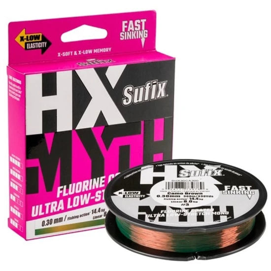 Fir Monofilament Sufix Hx-myth, Camo, 2.5kg, 0.18mm, 300m