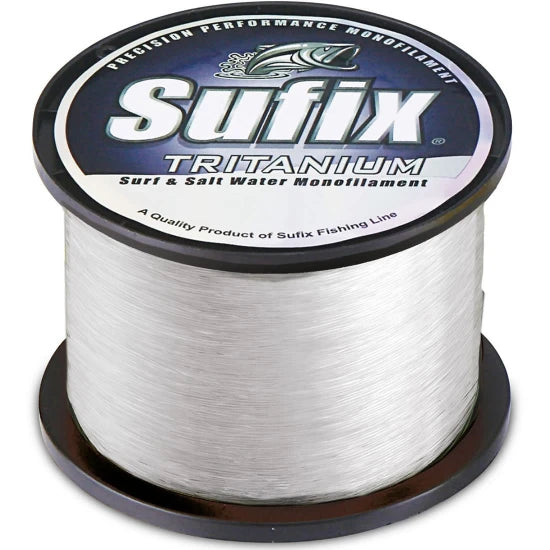 Fir Monofilament Sufix Tritanium, Neon Clear, 770m, 0.40mm, 11.8kg/26lbs