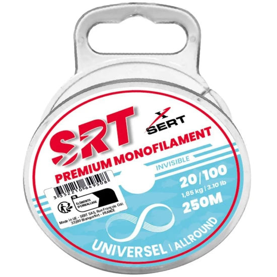 Fir Monofilament Sert Srt Universal Invisible, 0.35mm, 8.5kg, 250m