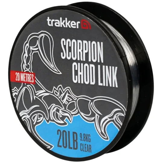 Fir Monofilament Trakker Scorpion Chod Link, 20lbs/9.80kg, 0.40mm, 20m