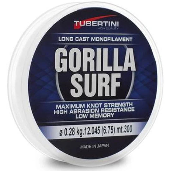 Fir Monofilament Tubertini Gorilla Surf, 9.2kg, 0.35mm, 1000m