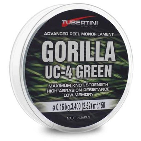Fir Monofilament Tubertini Gorilla Uc, Green, 12.04kg, 0.28mm, 1000m