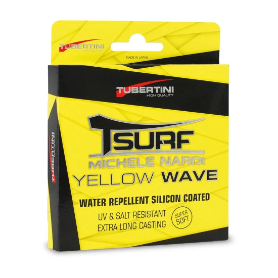 Fir Monofilament Tubertini T-surf Yellow, 2kg, 0.14mm, 600m