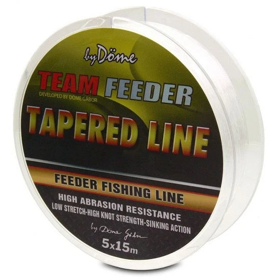 Fir Monofilament Team Feeder Conic 0.18-0.25mm 5x15m/75m
